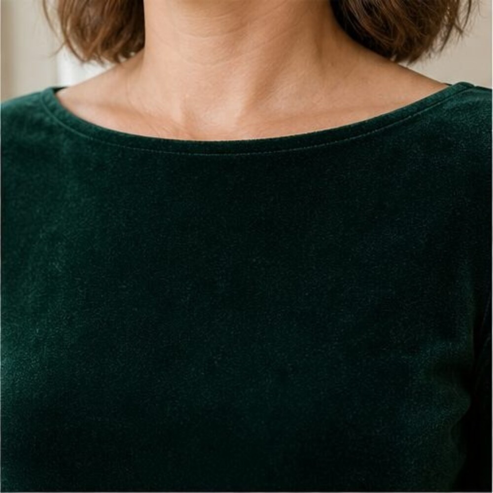 Black Ruffle Blouse - Picture 4 of 6